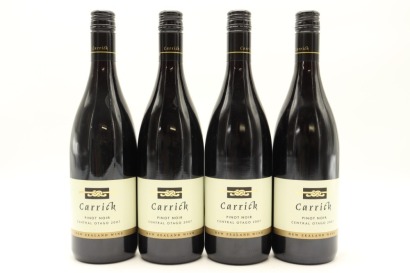 (4) 2007 Carrick Pinot Noir, Central Otago