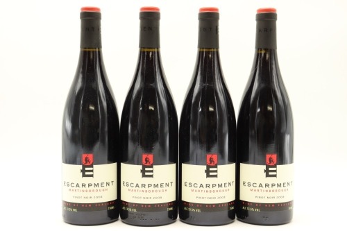 (4) 2008 Escarpment Pinot Noir, Martinborough&diams;