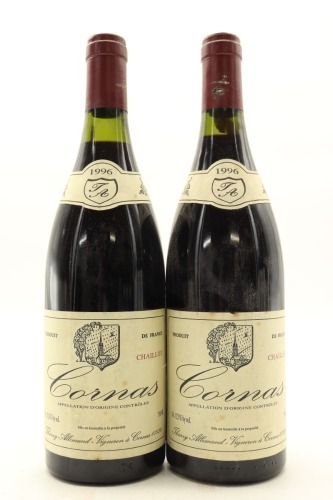 (2) 1996 Thierry Allemand Cornas Chaillots, Rhone [WS94]&diams;