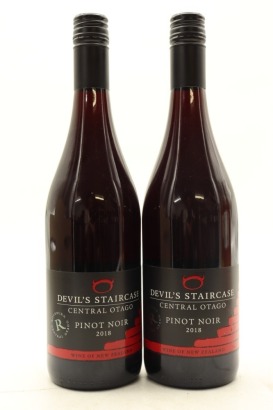(2) 2018 Devil's Staircase Pinot Noir, Central Otago