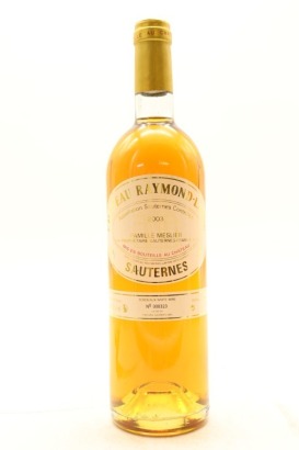 (1) 2003 Chateau Raymond-Lafon, Sauternes