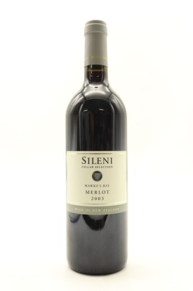 (1) 2003 Sileni Estates Cellar Selection Merlot, Hawke's Bay