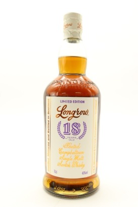 (1) Longrow 18 Year Old Limited Edition 2022 Release Single Malt Scotch Whisky, 46% ABV