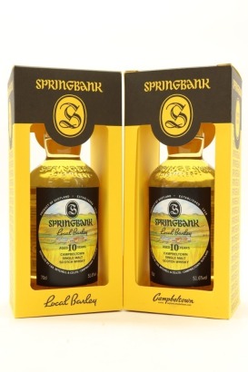 (2) Springbank 2021 Local Barley 10 Year Old Single Malt Scotch Whisky, 51.6% ABV