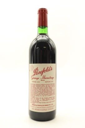 (1) 1989 Penfolds Grange Bin 95, Australia [WS96] [JR18.5]