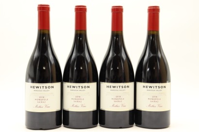 (4) 2018 Hewitson Single Vineyard The Mother Vine Shiraz, Barossa Valley