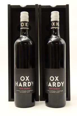 (2) 2013 Andrew Hardy Ox Hardy '1891 Ancestor Vine' Tintara Vineyard Shiraz, McLaren Vale (GB)