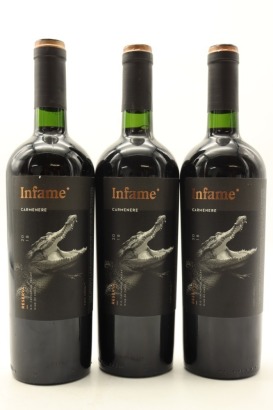 (3) 2018 Infame Reserva Carmenere, Cachapoal Valley