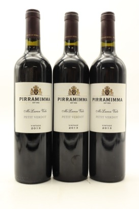 (3) 2013 Pirramimma Petit Verdot, McLaren Vale
