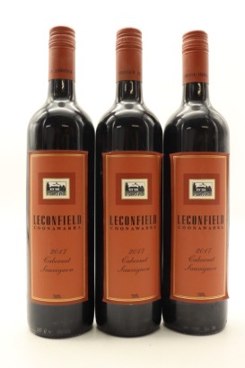 (3) 2017 Leconfield Cabernet Sauvignon, Coonawarra