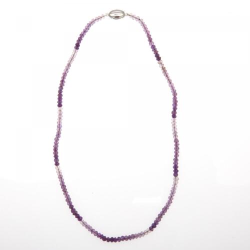 Amethyst Beaded Necklace