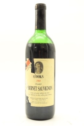 (1) 1984 Cooks Private Bin Cabernet Sauvignon, Hawkes Bay (LS)