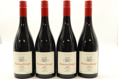 (4) 2021 Chateau Garage Single Barrel Syrah, Hawke's Bay