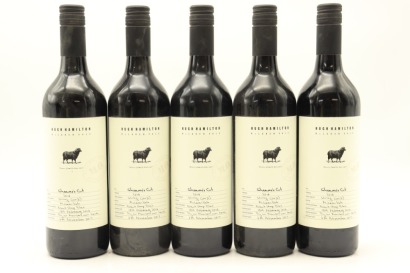 (5) 2016 Hugh Hamilton Shearer's Cut Shiraz, McLaren Vale