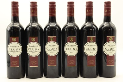 (6) 2014 Zema Estate Cluny Cabernet Merlot, Coonawarra