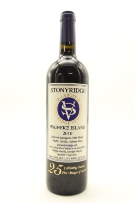 (1) 2010 Stonyridge Vineyard Larose, Waiheke Island [JR17]