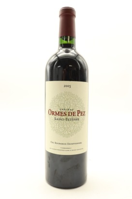 (1) 2005 Chateau Les Ormes-de-Pez, Saint-Estephe [JR17]
