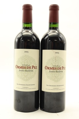 (2) 2005 Chateau Les Ormes-de-Pez, Saint-Estephe [JR17]