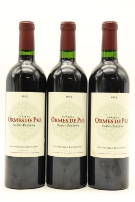 (3) 2005 Chateau Les Ormes-de-Pez, Saint-Estephe [JR17]