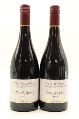 (2) 2012 Ata Rangi Pinot Noir, Martinborough [JR17.5] [WE93] (TSL)