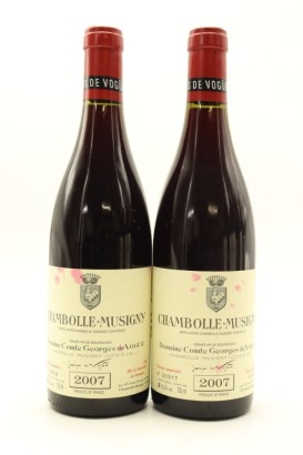 (2) 2007 Domaine Comte Georges de Vogue Chambolle-Musigny, Cote de Nuits
