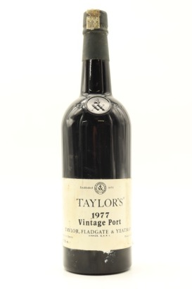 (1) 1977 Taylor Fladgate Vintage Port, Portugal [JR16.5] [RP95] [WE95]
