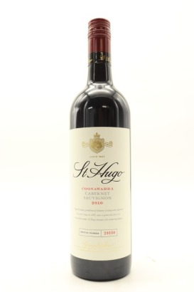 (1) 2010 St Hugo Cabernet Sauvignon, Coonawarra
