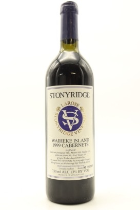 (1) 1999 Stonyridge Vineyard Larose, Waiheke Island (TS)