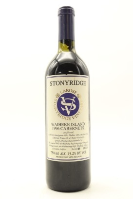 (1) 1996 Stonyridge Vineyard Larose, Waiheke Island [BC96] (TS)