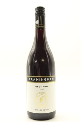 (1) 2013 Framingham Pinot Noir, Marlborough