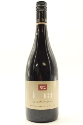 (1) 2010 Mt Rosa Pinot Noir, Central Otago