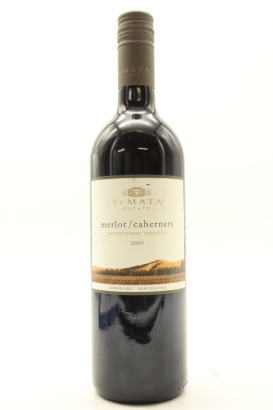 (1) 2009 Te Mata Estate Woodthorpe Vineyard Merlot/ Cabernets, Hawke's Bay