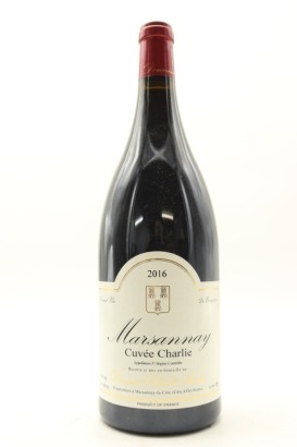 (1) 2016 Domaine Charles Audoin Marsannay Cuvee Charlie Blanc, Cote de Nuits, 1500ml
