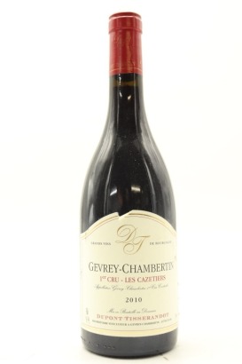 (1) 2010 Domaine Dupont-Tisserandot Les Cazetieres, Gevrey-Chambertin Premier Cru [JR16.5] (STOL)