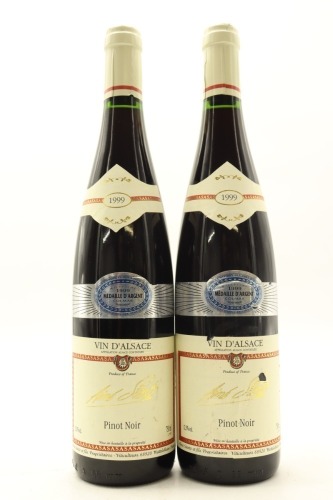 (2) 1999 Aime Stentz Pinot Noir, Alsace (STOL)&diams;