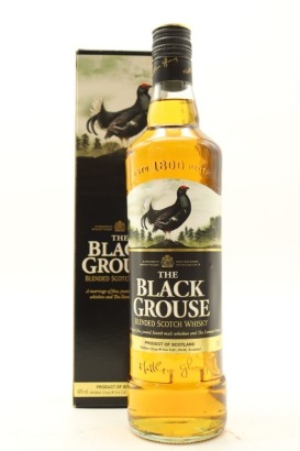 (1) Black Grouse Blended Scotch Whisky, 40% ABV (GB)