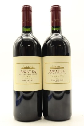 (2) 1998 Te Mata Estate Awatea Cabernets Merlot, Hawke's Bay