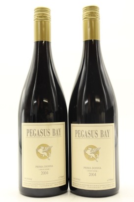 (2) 2004 Pegasus Bay Prima Donna Pinot Noir, Waipara [BC95]