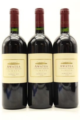(3) 1998 Te Mata Estate Awatea Cabernets Merlot, Hawke's Bay