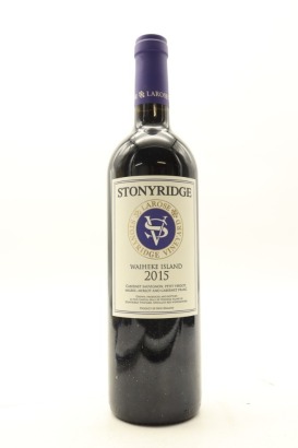 (1) 2015 Stonyridge Vineyard Larose, Waiheke Island