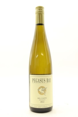 (1) 2022 Pegasus Bay 'Bel Canto' Dry Riesling, Waipara [JR17]