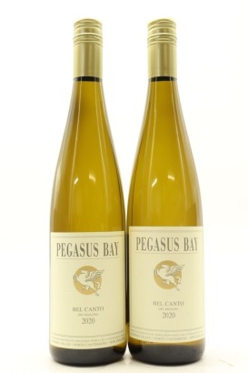 (2) 2020 Pegasus Bay 'Bel Canto' Dry Riesling, Waipara [JR16.5]