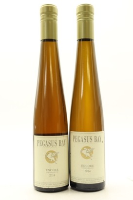 (2) 2014 Pegasus Bay Encore Noble Riesling, Waipara, 375ml [BC97]
