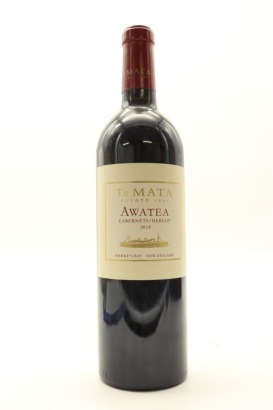 (1) 2018 Te Mata Estate 'Awatea' Cabernets Merlot, Hawke's Bay [JR17] [WE95]