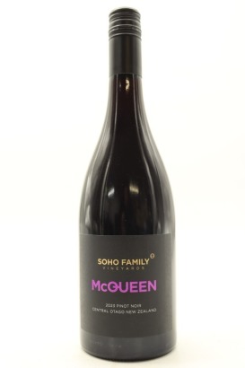 (1) 2023 Soho McQueen Pinot Noir, Central Otago