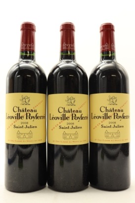 (3) 2008 Chateau Leoville Poyferre, Saint-Julien [JR17] [WE95]&diams;