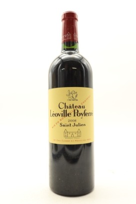 (1) 2008 Chateau Leoville Poyferre, Saint-Julien [JR17] [WE95]