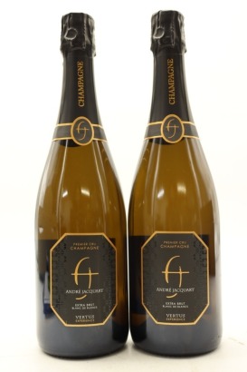 (2) NV Andre Jacquart Vertus Experience Blanc de Blancs Premier Cru Extra Brut, Champagne