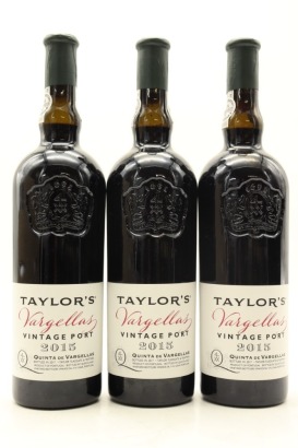 (3) 2015 Taylor Fladgate Quinta de Vargellas Vintage Port, Portugal [JR17.5] [WE95]
