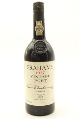 (1) 1977 W & J Graham's Vintage Port, Portugal [JR18]
